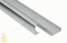 С-профіль 18мм Срібло (алюміній) 3,0 м 0
