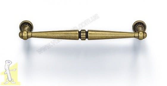 Ручка для меблів D-1015-192 у кольорі SMAB блискуча матова антична бронза