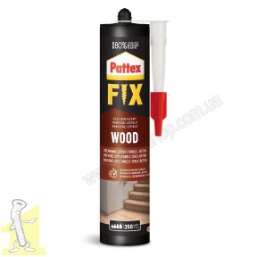 Pattex Fix Wood клей монтаж 385 гр