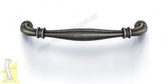 Ручка для меблів D-1014-192 у кольорі MBAB матова темна антична бронза