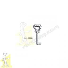 Ключ меблевий KL01-G0004 хром