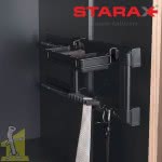 Вішак висувний для краваток та пасків правий антрацит STARAX (S-6756) 130*475*220