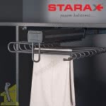 Вішак висувний для штанів антрацит STARAX (S-6772) 360*460*135