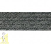 Крайка меламінова меблева з клеєм Zbytex 21мм дуб срібний №299