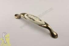 Ручка керамічна UP 193AB/MLK L-96мм старе золото