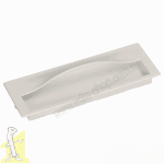 Ручка меблева GAMET MD15-0128-LPM40 врізна біла