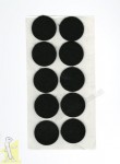 Войлок мебельный Weiss d-45 мм Черный (10шт)