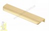 Ручка меблева GTV алюмінієва HEXA C=160 світле брашироване золото UA-HEXA-160-22