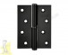 Завіса для дверей стальна з'ємна права (100х75х2.5мм) H-100 R у кольорі Black чорний