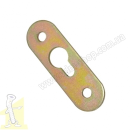 Підвіс малий під дюбель два отвори оцинк