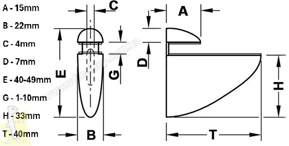 Полицетримач пелікан малий хром. Фото 2
