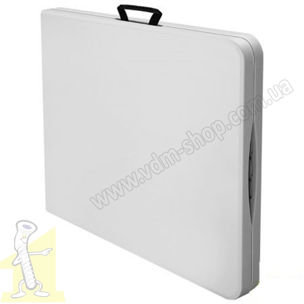 Стіл розкладний Крайслер ZK-180 180/90 * 75 * 74 пластик білий. Фото 5