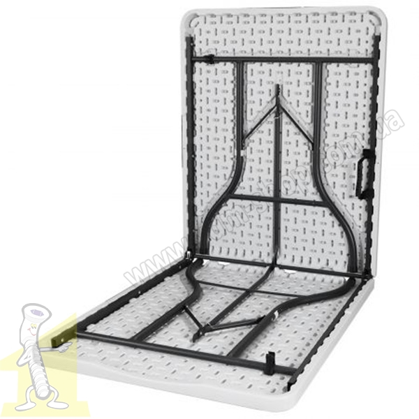 Стіл розкладний Крайслер ZK-180 180/90 * 75 * 74 пластик білий. Фото 4