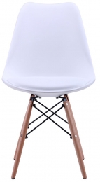 Стілець барний Aster Wood Пластик Білий. Фото 4