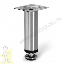 Ніжка меблева GTV fi30 H-100мм NM-BD-100-01 хром