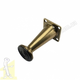 Ніжка меблева конусна H-100 АВ регульована