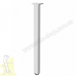 Опора меблева GTV квадратна 46x46x820 регульована алюміній NM-46R820-05