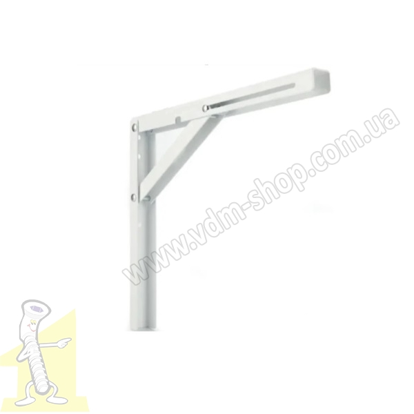 Кутник розкладний білий L-300