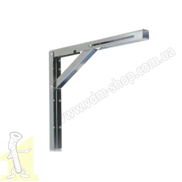 Кутник розкладний хром L-300