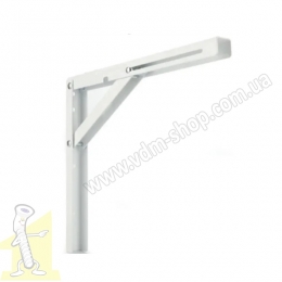 Кутник розкладний білий L-400