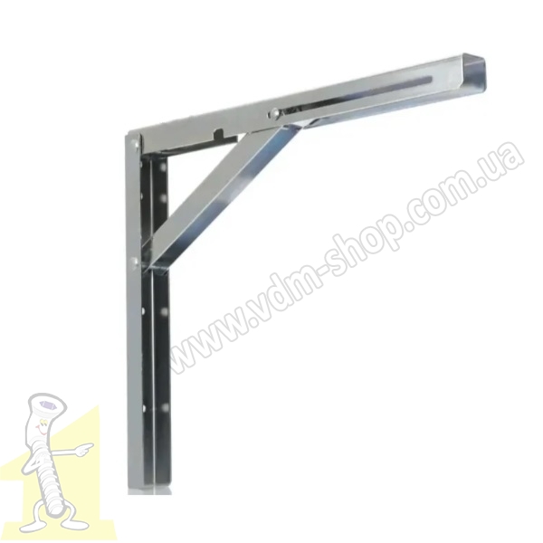 Кутник розкладний хром L-400