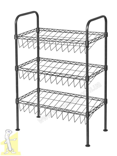 Стелаж на взуття TOLA 3 полки DGA_421M