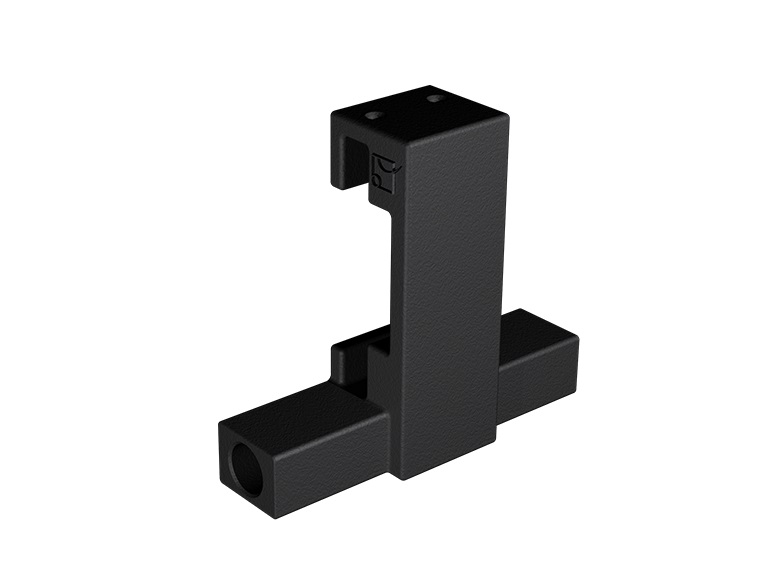 ROTA компл. фурнітури на 1 двері, Roc Design, коліщатка з перфорацією, чорний мат. 218-116. Фото 6