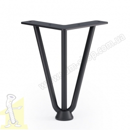 Ніжка меблева DN-803 H-152 P2 чорна