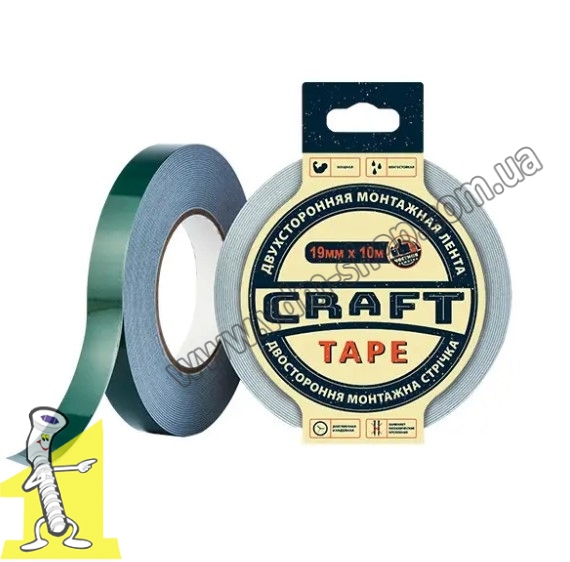 Скотч для дзеркал FT1910 CRAFT TAPE 19мм*10м