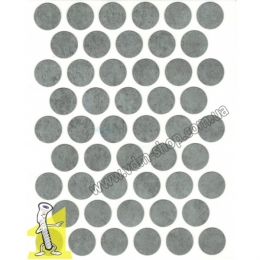 Заглушка WEISS під конфірмат самоклеюча К-186 Light Grey