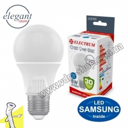 LED лампочка A60 8W PA LS-33 E27 4000K