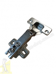Петля Hafele METALLA 310 A 110° накладна сталь+планка 311.88.530+311.03.101