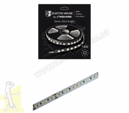 Стрічка.LED Ultra Bright EН by Rishang бiла тепла 14W/1м. EH-STR4RS24 3000K 5м.п.24V