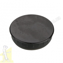 Заглушка отвору 35мм пластик чорна ATM
