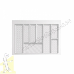 Вклад шухляди для столових приборів MAX 70 590-650*422-490 - 2 мм білий Rejs TE36.0122.05.013
