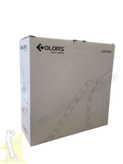 Стрічка LED COLORS DJ120-12V-8mm бiла нейтральна 8,8W/1м. 4000K 50м.п.
