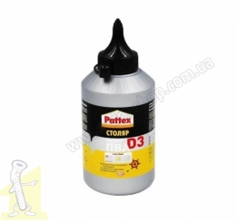 Клей Pattex Супер ПВА D3, 250гр.