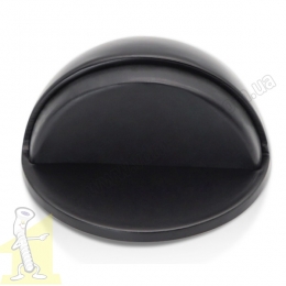 Відбійник/упор клейкий підлоговий для дверей чорний M-24 BLACK. Фото 2