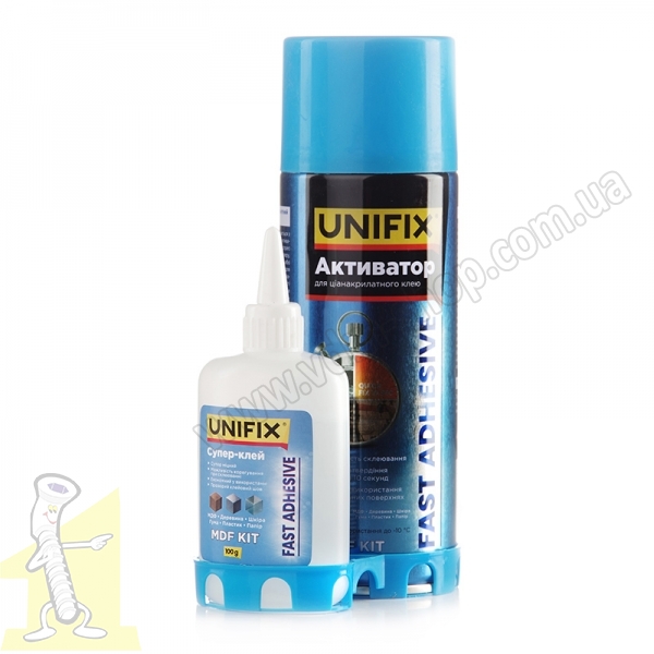 Клей 2-компонентний UNIFIX 400 мл + 100 грам