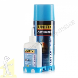 Клей 2-компонентний UNIFIX 400 мл + 100 грам