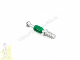 Штифт до мініфікса ATM MS-515 L-24mm (6,3 x 24 mm) зелений з єврорізьбою
