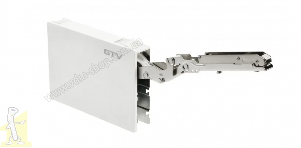 Підйомник GTV HORIZON, SOFT CLOSE, для фасадів 300-450 мм (2-5 кг), коеф потужності 500-1350, білий PD-H-LIGHT-10