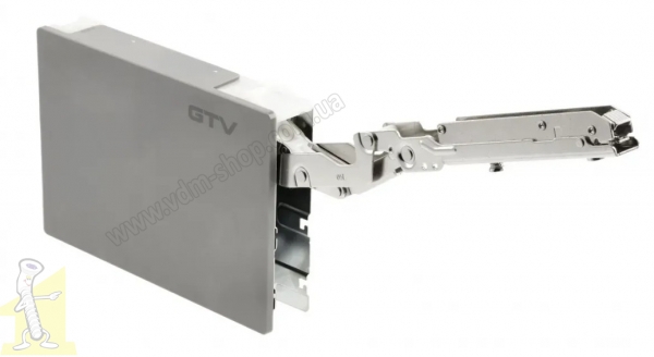 Підйомник GTV HORIZON, SOFT CLOSE, для фасадів 400-650 мм (8-12 кг), коеф потужності 2500-5200, антрацит PD-H-STRONG-PLUS-80