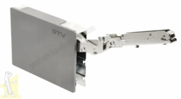 Підйомник GTV HORIZON, SOFT CLOSE, для фасадів 300-650 мм (2,8-7 кг), коеф потужності 1100-2250, антрацит PD-H-MEDIUM-80