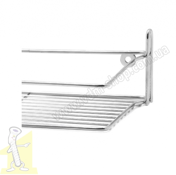 Полиця 280х155х80 хром Lemax EBA-1001. Фото 3