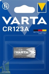 Батарейка VARTA CR 123A блістер 1 шт. LITHIUM