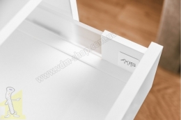 AXIS PRO комплект шухляди зі скляними боковинами L-500 мм H168 антрацит PB-AXISPRO-GLASS-KPL500C. Фото 2