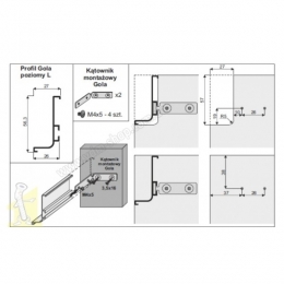Профіль GOLA L сатин браш - 2,10м. Фото 2