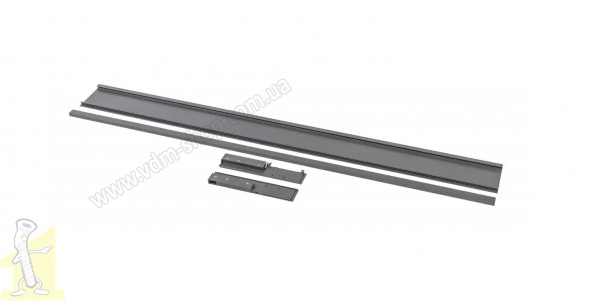 Комплект AXIS PRO до шухляди внутрішньої  95 мм PB-AXISPRO-ZESWEW-B антрацит