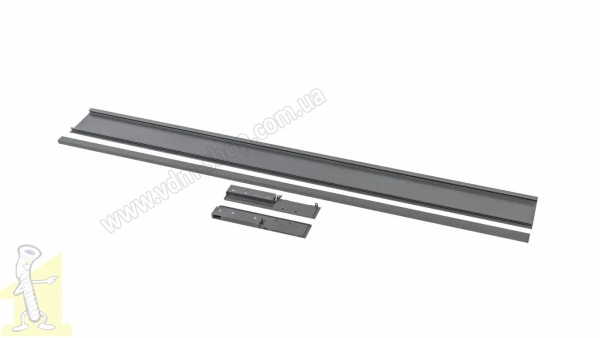 Комплект AXIS PRO до шухляди внутрішньої  110 мм PB-AXISPRO-ZESWEW-D антрацит